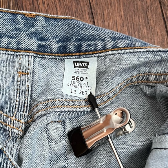 Levi's VTG 560 Baggy Loose Jeans - Picture 7 of 12